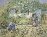 Vincent Van Gogh First Steps (nn04) oil painting reproduction